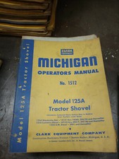 CLARK MICHIGAN MODEL 125 A