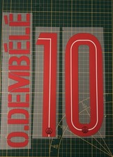 Flocage DEMBELE #10  2025 2026