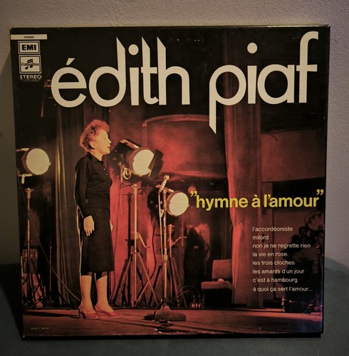 Coffret vinyles edith piaf - vinyles,