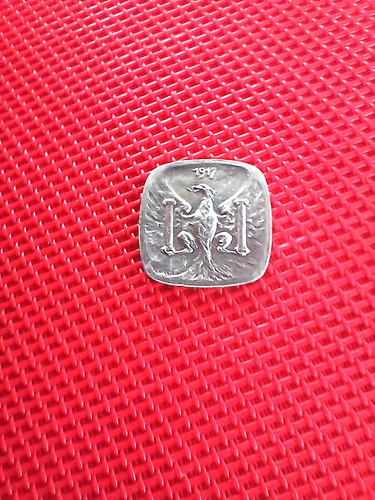 Centimes 1917 jeton de - 5,