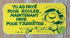 Gaston Lagaffe autocollant