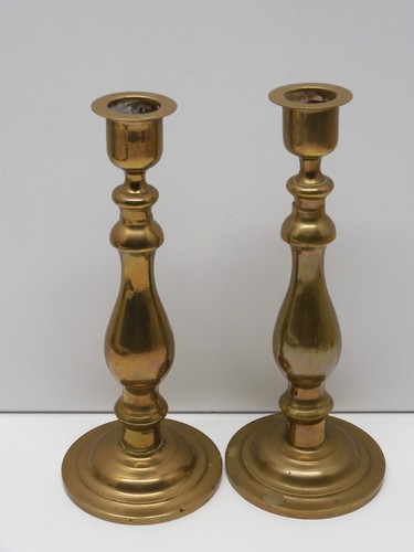 Bougeoirs bronze ou laiton - *2,