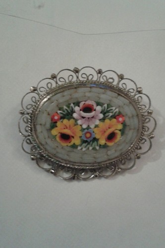 Broche anciennne micro - broche,