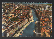 SETE (34) VILLAS & PONTS BASCULANTS en vue aérienne