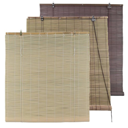 Rideau bambou solaire - rideau,