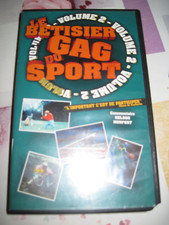 K7 VHS LE BETISIER GAG DU SPORT VOLUME 2