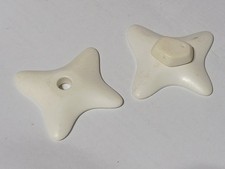 PLAYMOBIL x2 BASES BLANC ARBRE