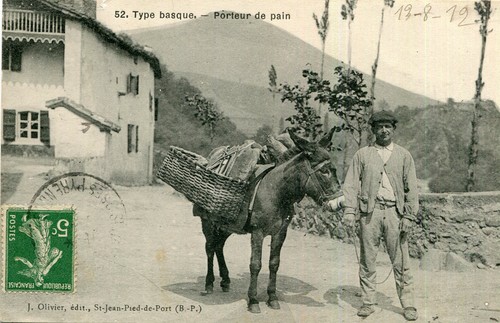 Carte type basque porteur - type,