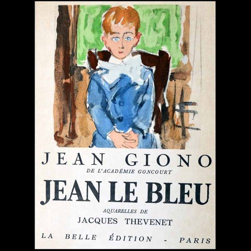 Jean bleu giono - bleu, /