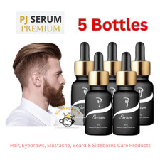 5 x produits de soins capillaires toniques pour cheveux sérum PJ sourcils mou...