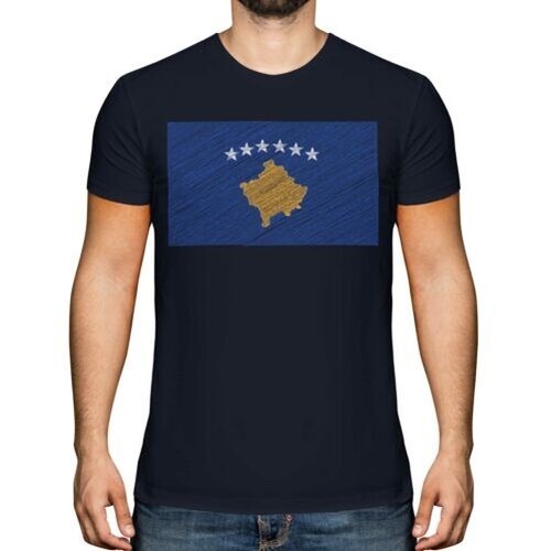 Kosovo gribouillage drapeau - gribouillage,