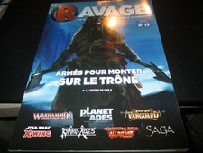 REVUE "RAVAGE N°15" Le magazine des jeux de figurines fantastiques