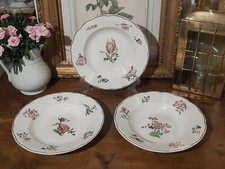 3 Assiettes creuses Sarreguemines Strasbourg (27 cm) 