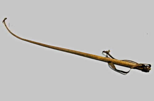 Ancienne cravache recouverte - ancienne,