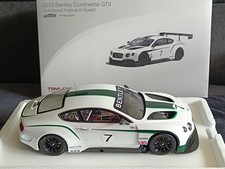 1/18 TSM  BENTLEY CONTINENTAL GT3 GOODWOOD FESTIVAL #7  NO MINICHAMPS SPARK BBR