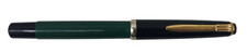 Stylo Plume Reform Vert Et Noir Finitions Or Nib Pelikan EF