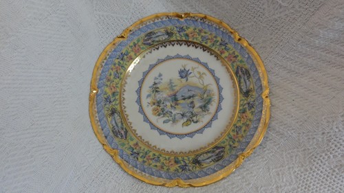 Ancienne assiette porcelaine - ancienne,