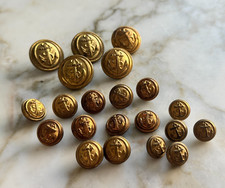 LOT DE 20 BOUTONS D'UNIFORME