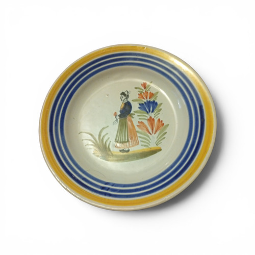 Assiette faience henriot - assiette,