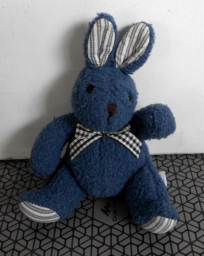Doudou lapin peluche moulin - lapin,