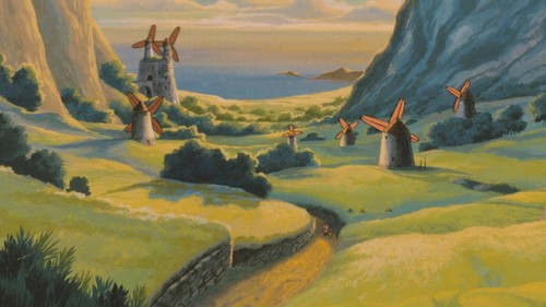 Anime landscape nausicaa - landscape,
