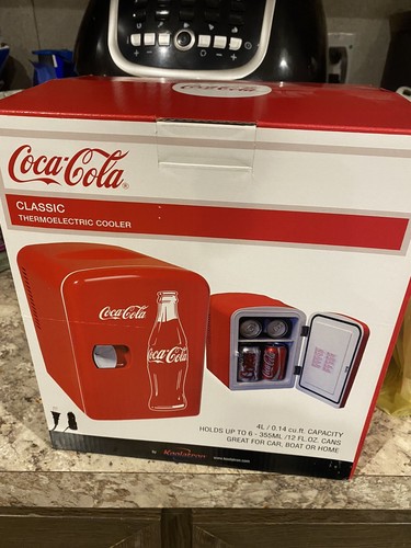Portable mini fridge coca cola - portable,