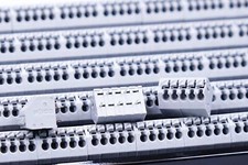 1 Pièce WAGO 250-205 Pôles Gris, 5-polig Neuf