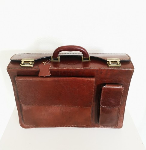 Vintage cartable cuir the - cuir,