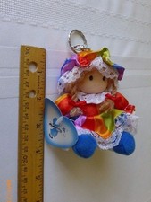Clown doll keychain - clown, chain
