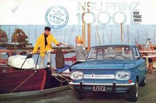Catalogue brochure NSU Prinz 1000 L 12/1964 France
