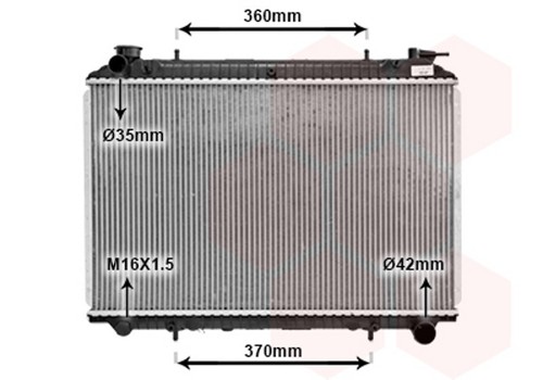 Van wezel radiateur eau - wezel, d’eau