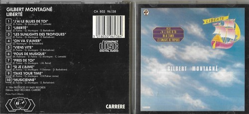 Titres gilbert montagne - cd,