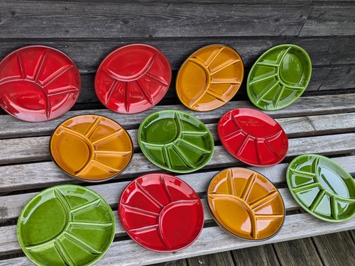 Lot assiettes vintage - lot,