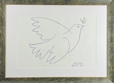 Colombe bleue – Lithographie