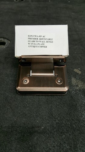 Shower door hinge copper - door,