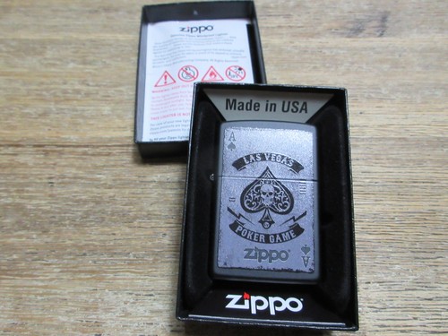 Original zippo ace pik - zippo, las
