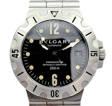 Bulgari montre diagono - diagono, steel