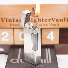Briquet Dunhill motif rayures