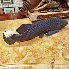 Poisson dragon sculpture en - sculpture,
