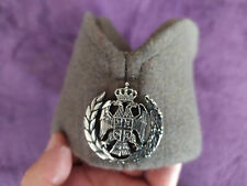 Guerre de l'ex-Yougoslavie : calot d'officier serbe avec son insigne