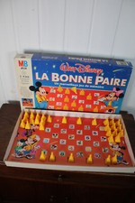 Jeu de société La Bonne Paire Walt Disney 1990