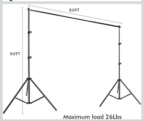 8x8ft adjustable background - 8x8ft,