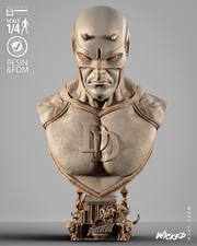 Daredevil Bust Resin Sculpture