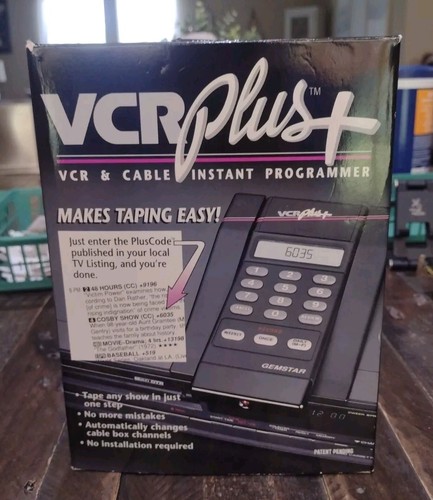 Vintage vcr plus instant - vintage,