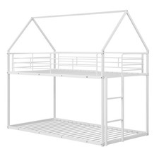 Twin Over Twin Metal Bunk Bed