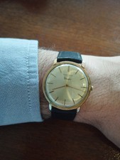 Montre Tressa Ultra Flat Mécanique Manuel Plaque Or Fonctionne