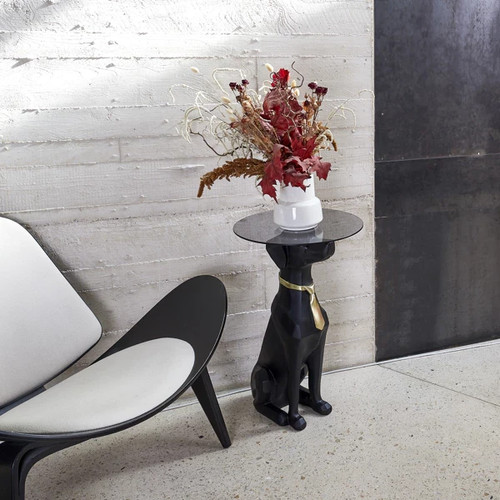 Table basse appoint statue - table,