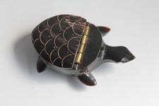 Ancienne boite à priser corne Tortue (68235)