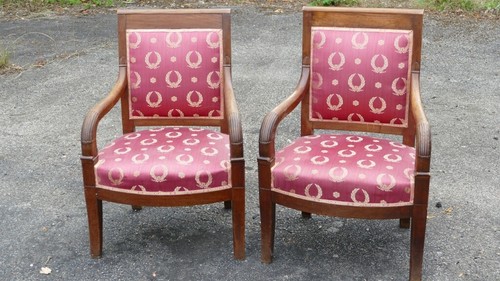 Paire fauteuils charles - fauteuils,