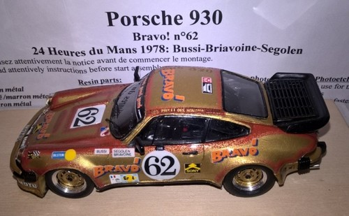 Porsche 930 bravo le mans - 1:43,